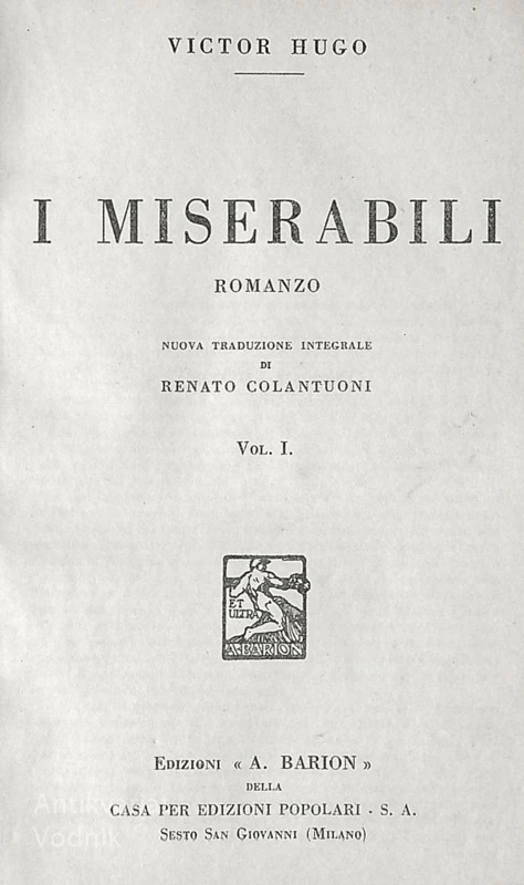 I MISERABILI, Victor Hugo