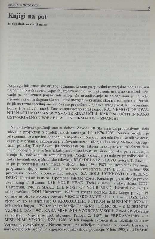 KNJIGA O MOŽGANIH, Peter Russell