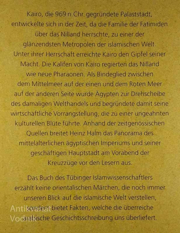DIE KALIFEN VON KAIRO, Heinz Halm