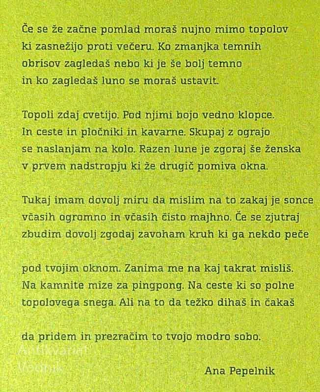 ŠTIRINAJSTICA; ANTOLOGIJA SLOVENSKEGA SONETA, Peter Svetina