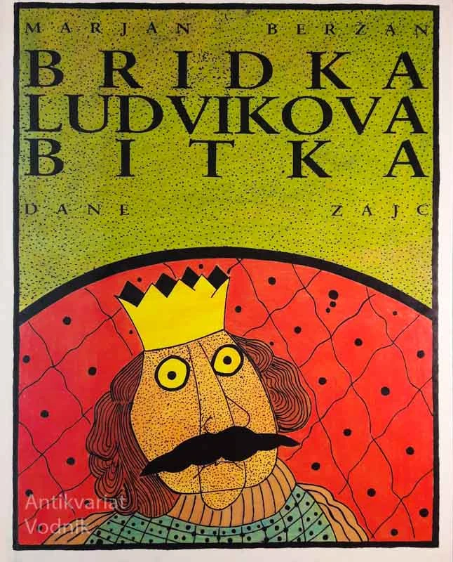 BRIDKA LUDVIKOVA BITKA, Dane Zajc, Ilustr. Marjan Beržan,