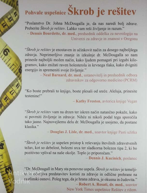 ŠKROB JE REŠITEV, John A. in Mary McDougall