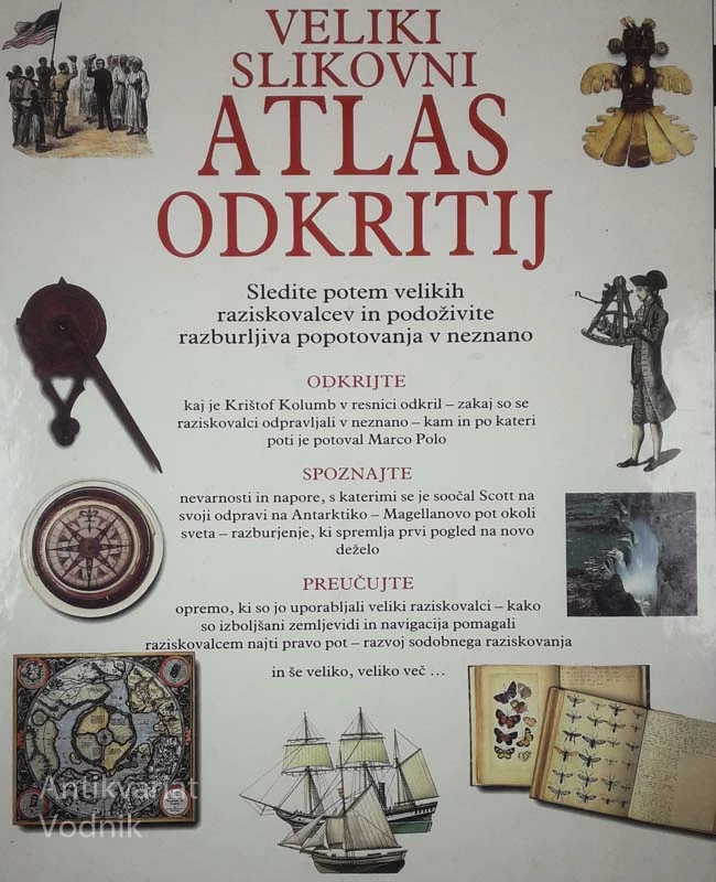 VELIKI SLIKOVNI ATLAS ODKRITIJ