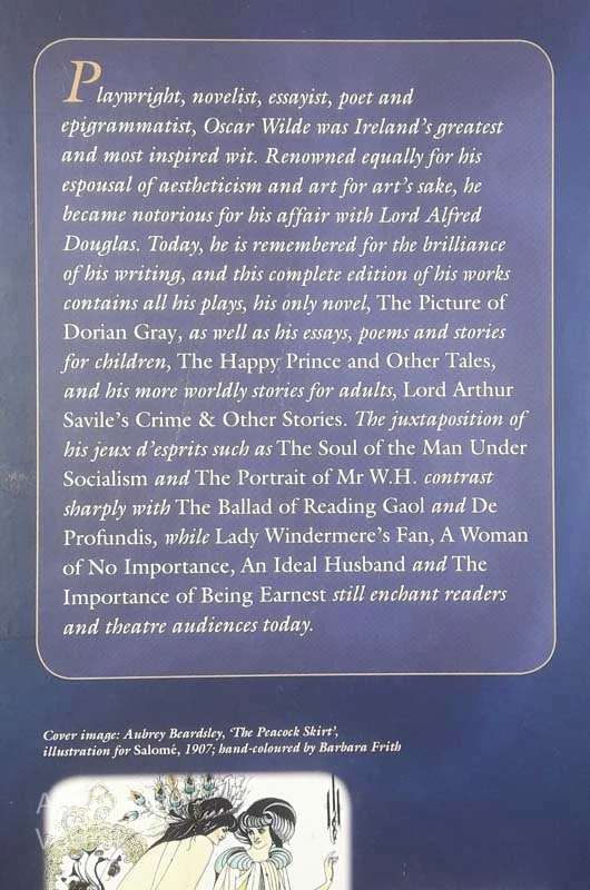 OSCAR WILDE; COMPLETE ILLUSTRATED WORKS