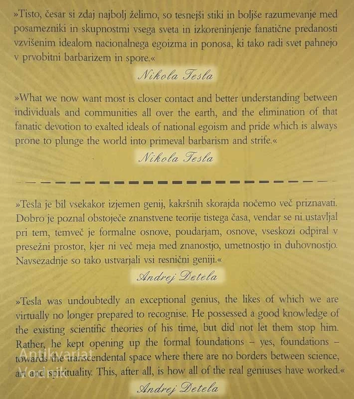 MOJI IZUMI/MY INVENTIONS, Nikola Tesla