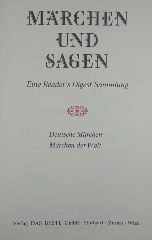 MARCHEN UND SAGEN