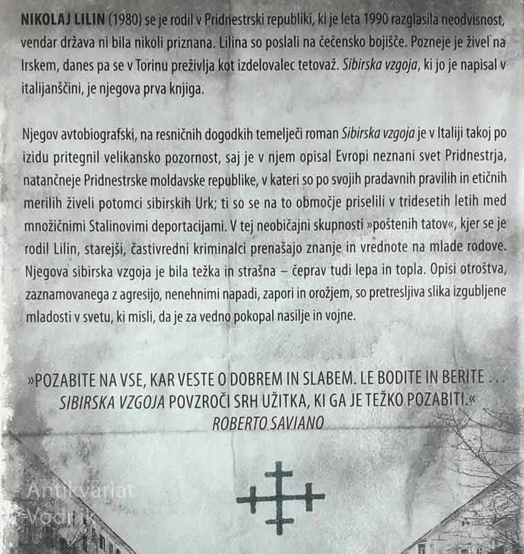 SIBIRSKA VZGOJA, Nikolaj Lilin