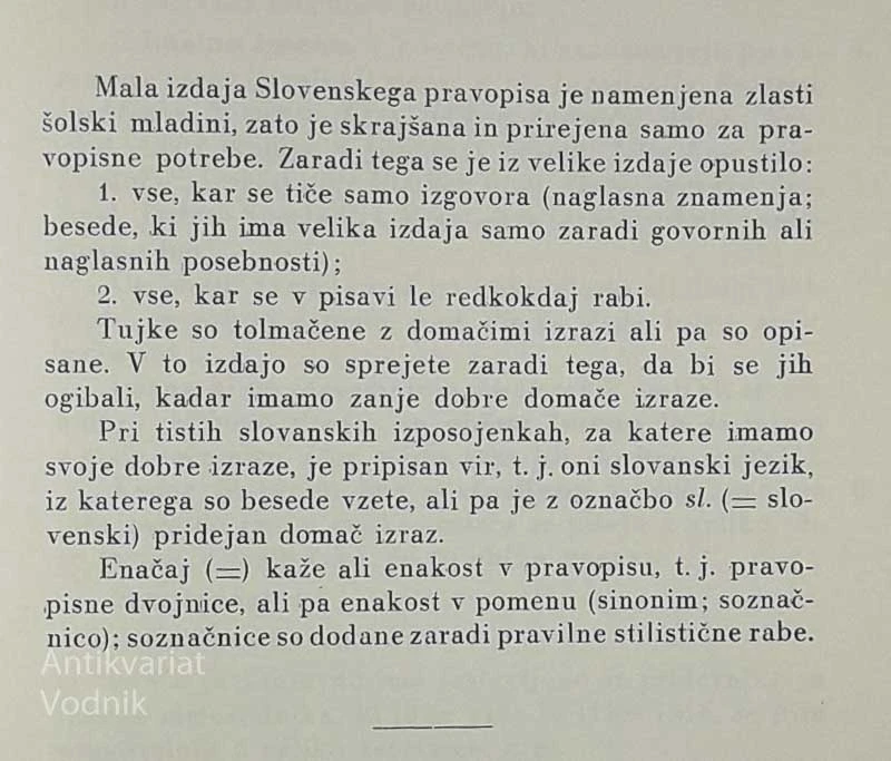 SLOVENSKI PRAVOPIS, A. Breznik in F. Ramovš
