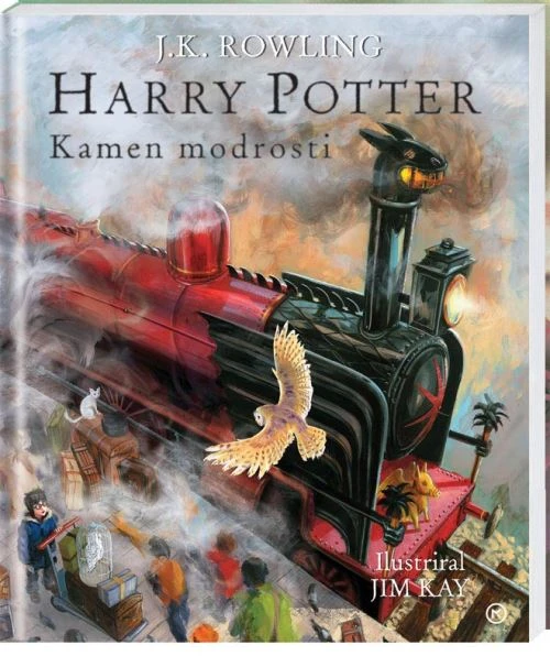 HARRY POTTER IN KAMEN MODROSTI (ilustrirana izdaja), J. K. Rowling
