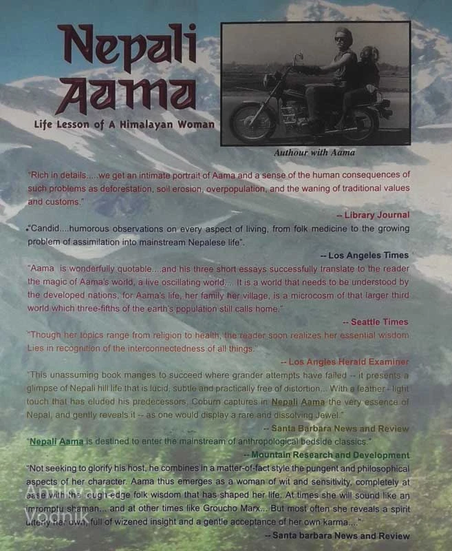 NEPALI AAMA; LIFE LESSIONS OF A HIMALAYAN WOMAN, Broughton Coburn