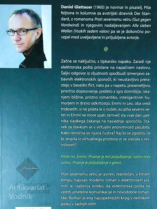 PROTI SEVERNEMU VETRU, Daniel Glattauer