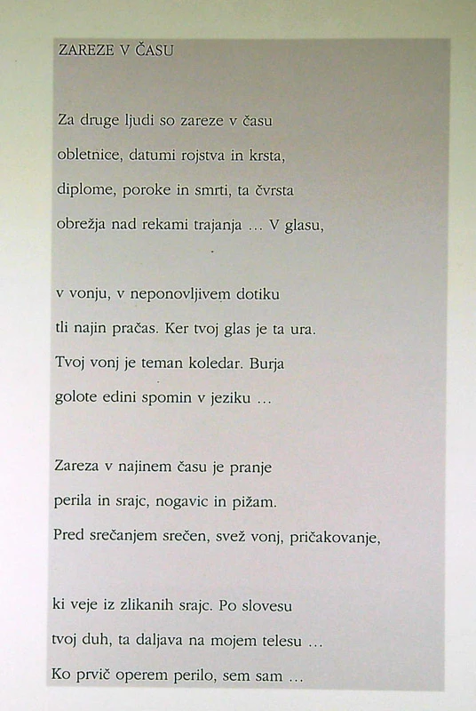 ŽARENJE, Boris A. Novak
