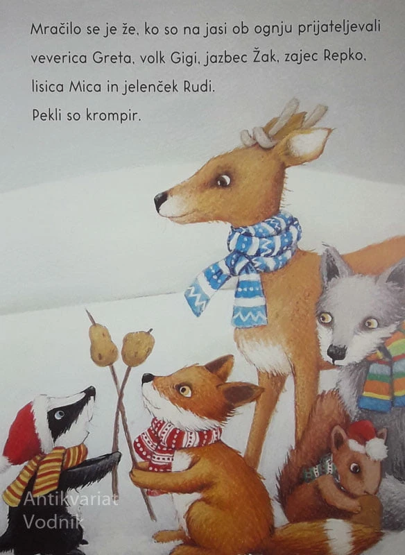 BOŽIČNO DARILO ZA JELENČKA RUDIJA, Petra Bergant