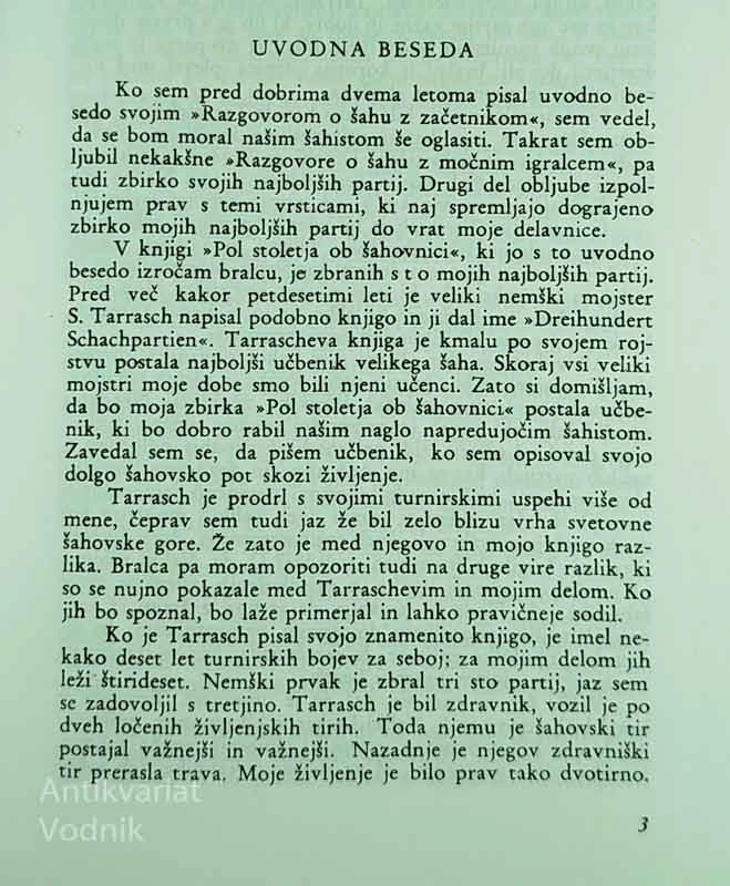 POL STOLETJA OB ŠAHOVNICI, Dr. tehn. Milan Vidmar