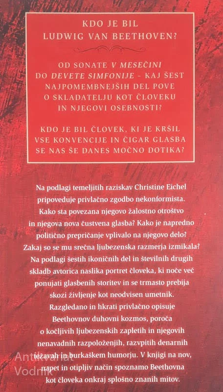 ČUSTVENI TITANI; LUDWIG VAN BEETHOVEN, Christine Eichel