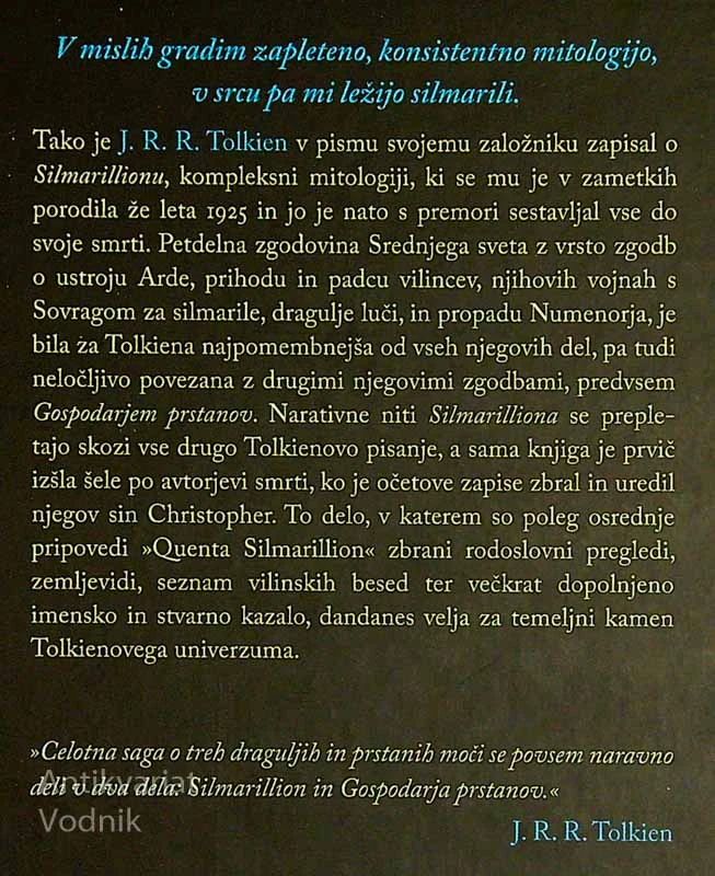 SILMARILLION, J. R. R. Tolkien