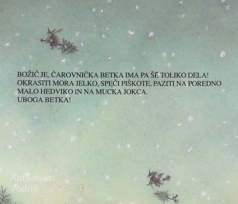 ČAROVNIKIN BOŽIČ, Lieve Baeten