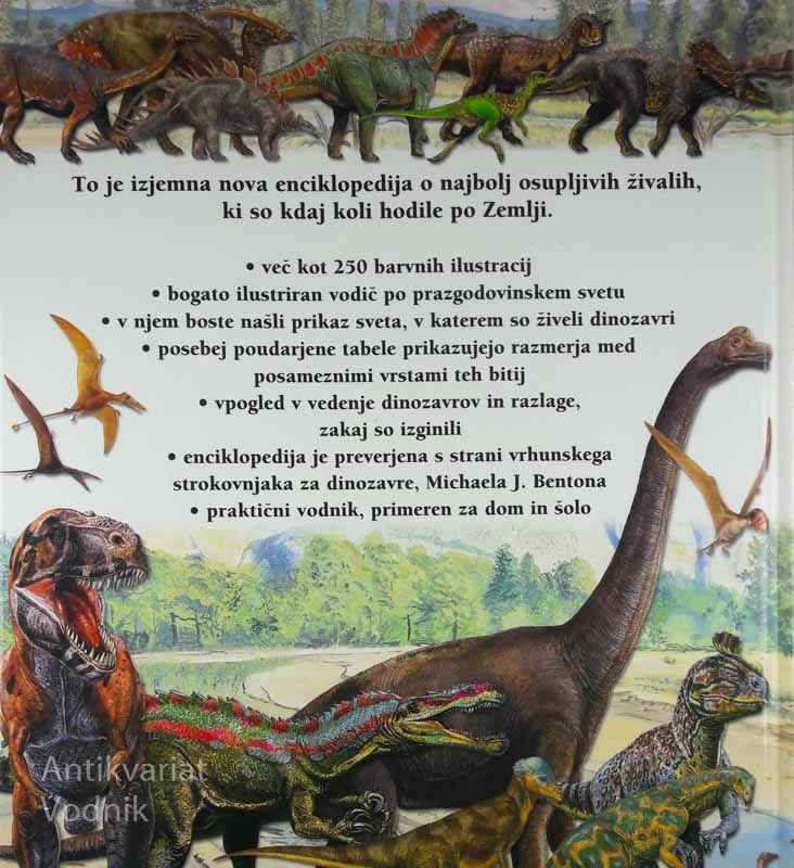 OTROŠKA ENCIKLOPEDIJA DINOZAVROV, prof. Michael J. Benton