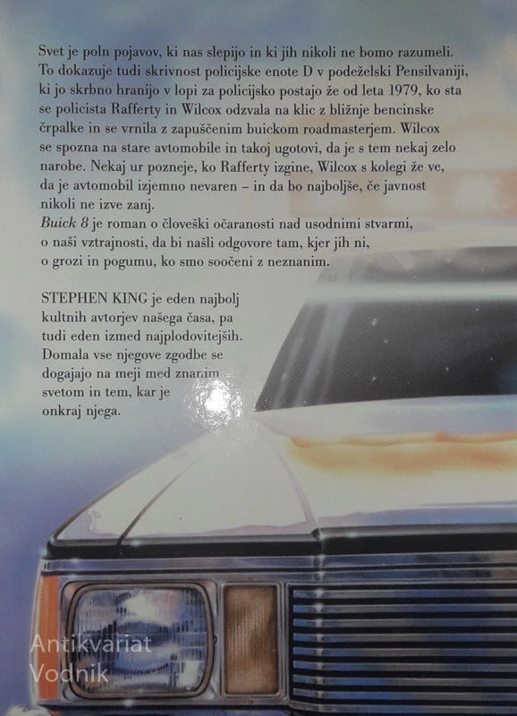 BUICK 8, Stephen King