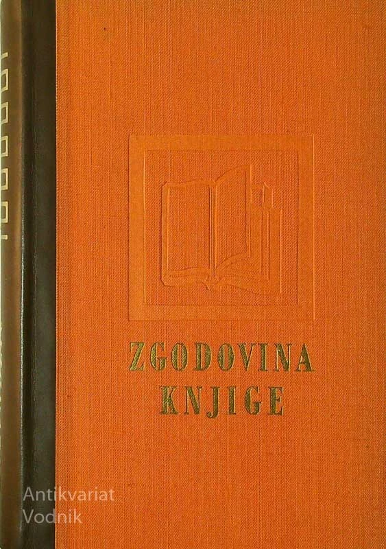 ZGODOVINA KNJIGE, Zvonimir Kulundžić