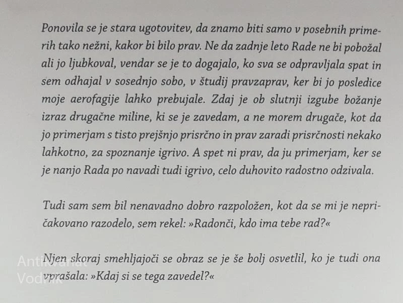 KNJIGA O RADI, Boris Pahor