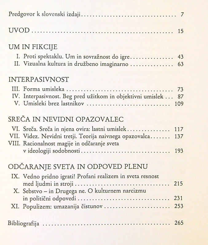UMAZANO SVETO IN ČISTI UM, Robert Pfaller (podpis avtorja)