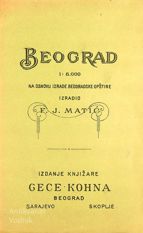 BEOGRAD 1:8.000