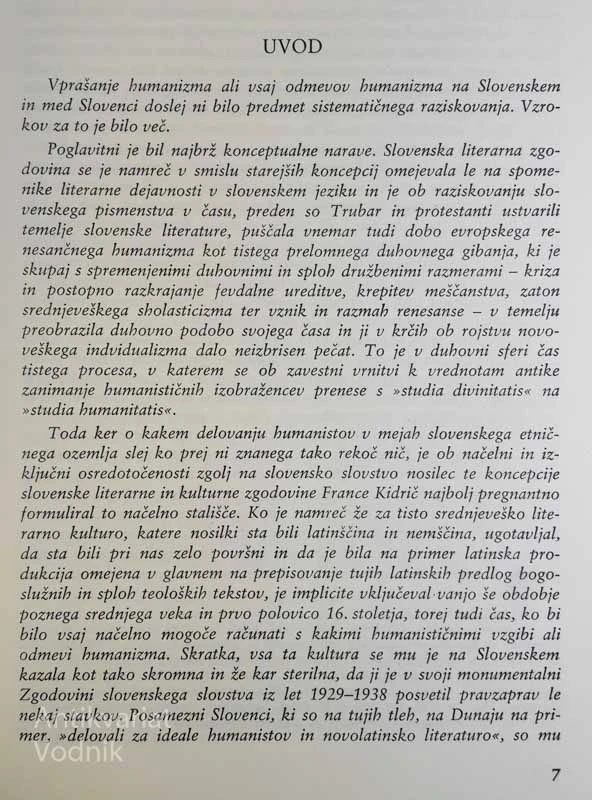 HUMANIZEM NA SLOVENSKEM, Primož Simoniti