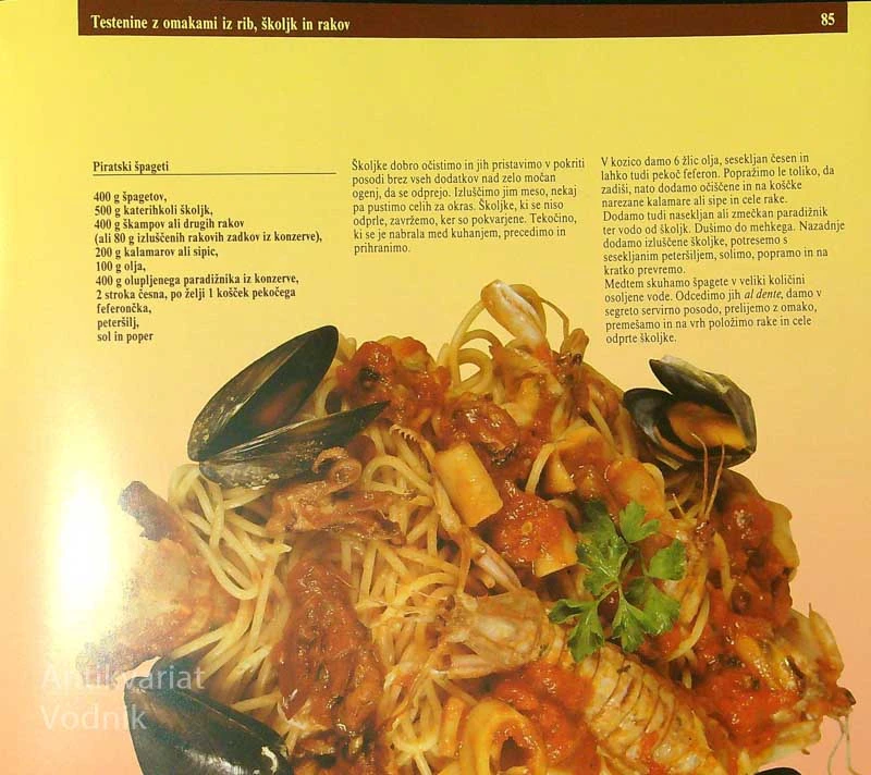 SOČNA KUHINJA; TESTENINE, PIZZE IN POGAČE