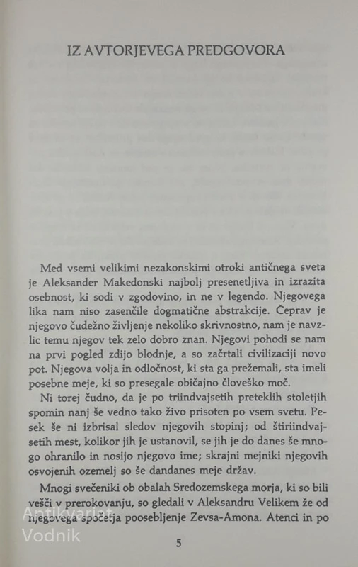ALEKSANDER VELIKI, Maurice Druon
