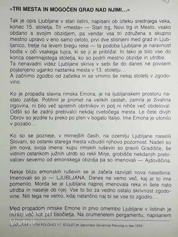 STARA LJUBLJANA, več avtorjev