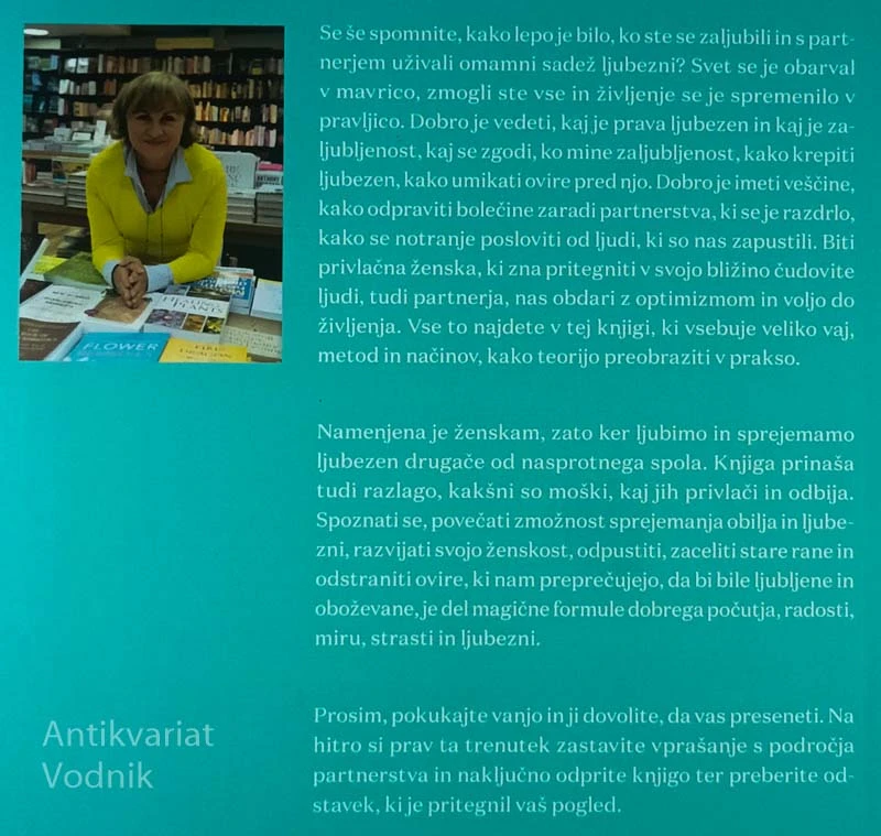 BELA V LJUBEZNI; POT DO IZPOLNJUJOČEGA PARTNERSKEGA ODNOSA, Varja Kališnik