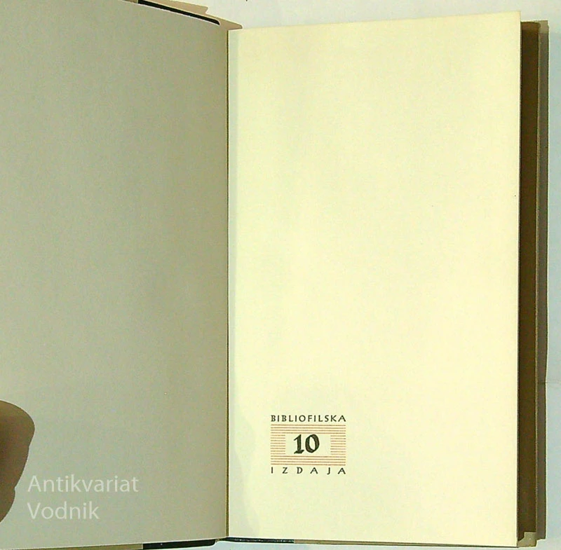 JAMA (10. bibliofilska izdaja), Ivan Goran Kovačič