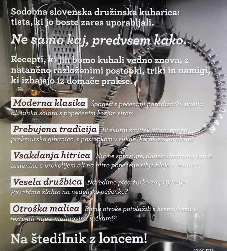 LJUBEZEN SKOZI ŽELODEC, Sodobna družinska kuharija, Luka in Valentina Novak