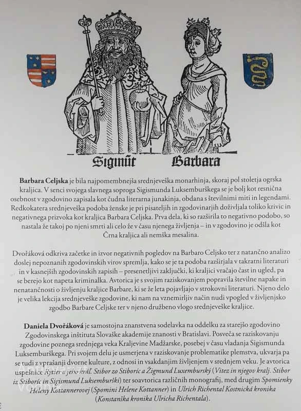 BARBARA CELJSKA – ČRNA KRALJICA, Daniela Dvorakova