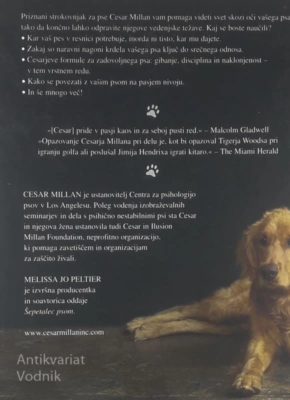 ŠEPETALEC PSOM, Cesar Millan in Melissa Jo Peltier