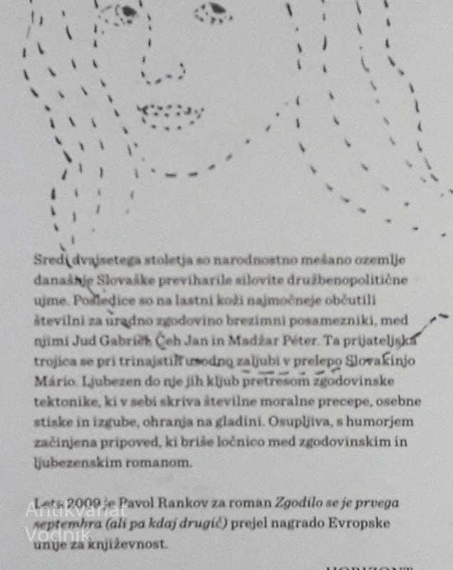 ZGODILO SE JE PRVEGA SEPTEMBRA (ALI PA KDAJ DRUGIČ) Pavol Rankov