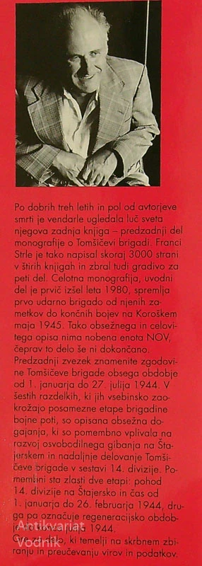 TOMŠIČEVA BRIGADA (4), Franci Strle