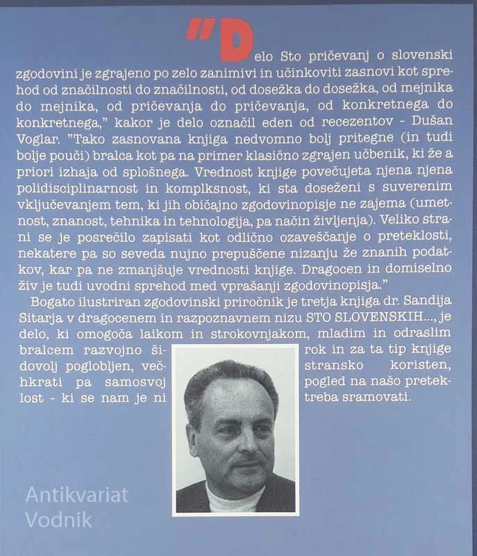 STO PRIČEVANJ O SLOVENSKI ZGODOVINI