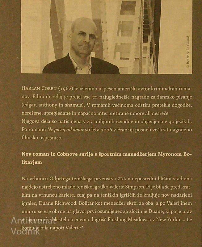 SKRAJŠANA ŽOGA, Harlan Coben