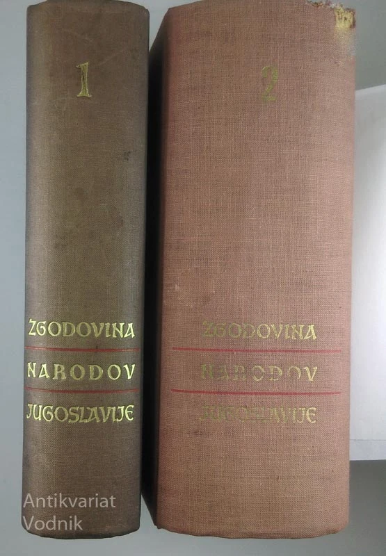 ZGODOVINA NARODOV JUGOSLAVIJE, 2. knjigi