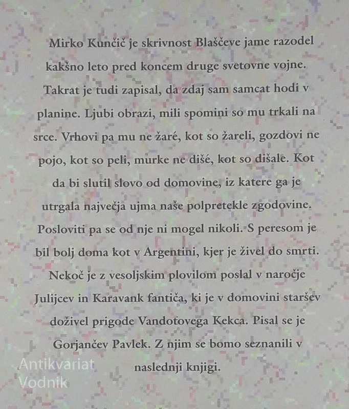 TRIGLAVSKE PRAVLJICE III. ZVEZEK, Mirko Kunčič