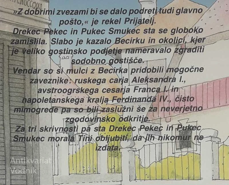 TRI SKRIVNOSTI DREKCA PEKCA IN PUKCA SMUKCA, Dim Zupan