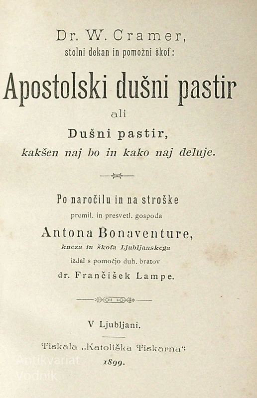 APOSTOLSKI DUŠNI PASTIR