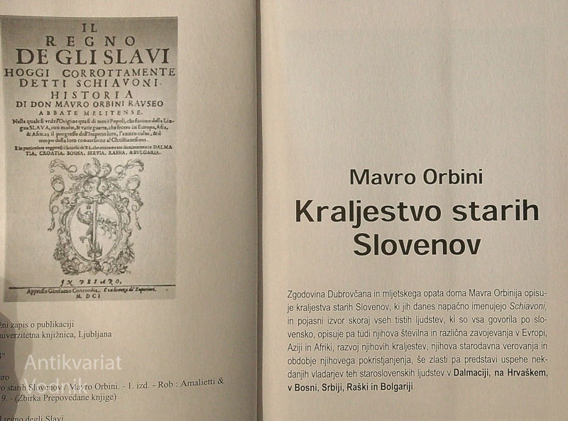 KRALJESTVO STARIH SLOVENOV, Mauro Orbini