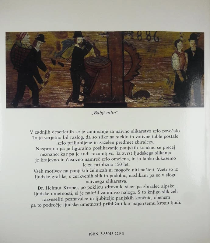 POSLIKANE PANJSKE KONČNICE, Helmut Kropej