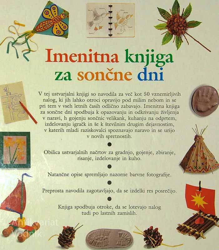 IMENITNA KNJIGA ZA SONČNE DNI, Angela Wilkes