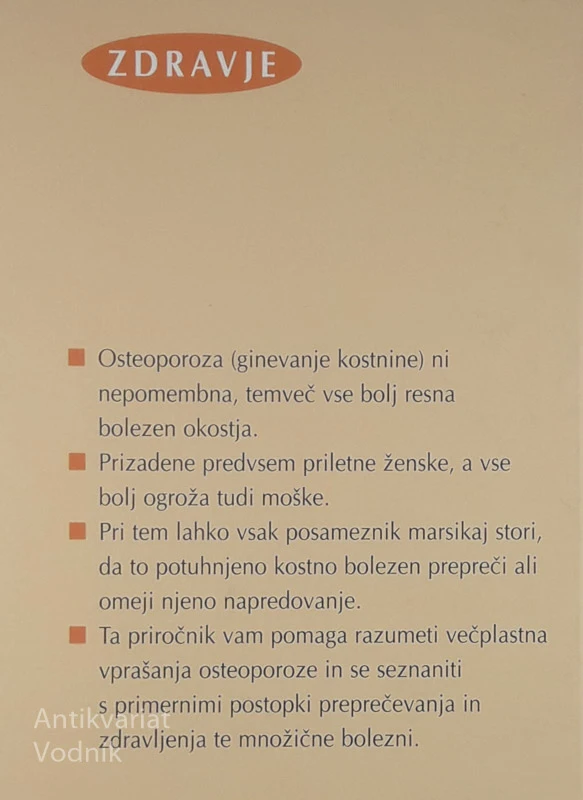 OSTEOPOROZA, Andreas Schmid