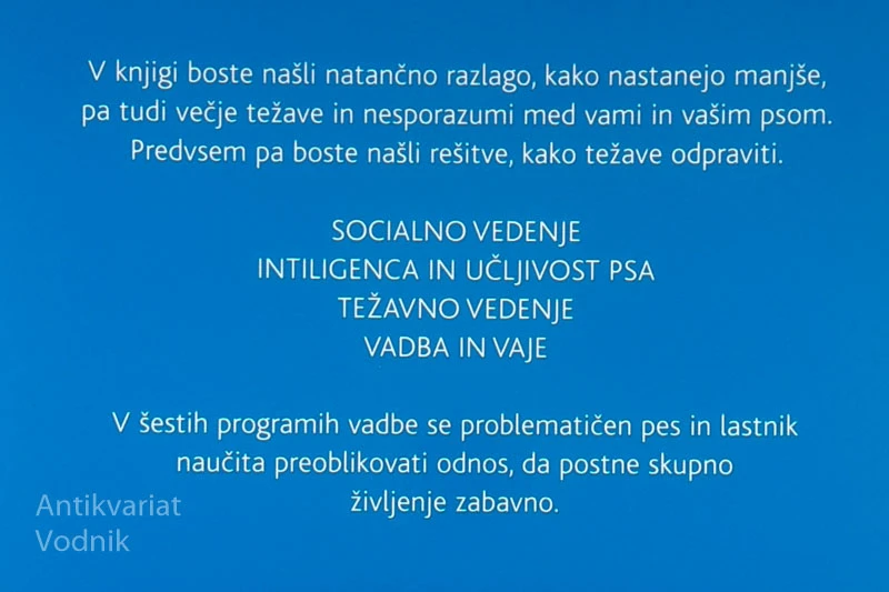 TEŽAVE S PSOM; PREPOZNAVANJE IN ODPRAVLJANJE, Celina del Amo