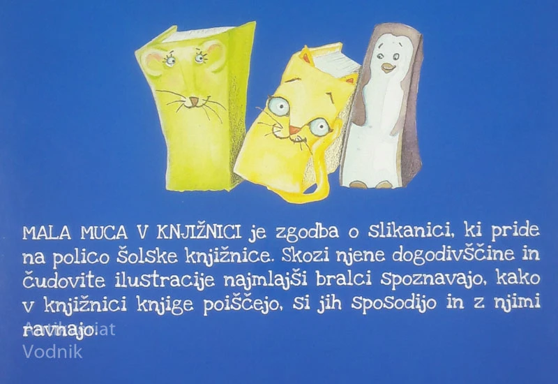 MALA MUCA V KNJIŽNICI, Vilma G. Simončič in Polona Pačnik